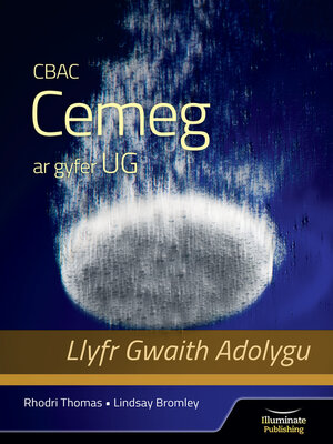 cover image of CBAC Cemeg UG Llyfr &#8211; Gwaith Adolygu (WJEC Chemistry for AS Level &#8211; Revision Workbook)